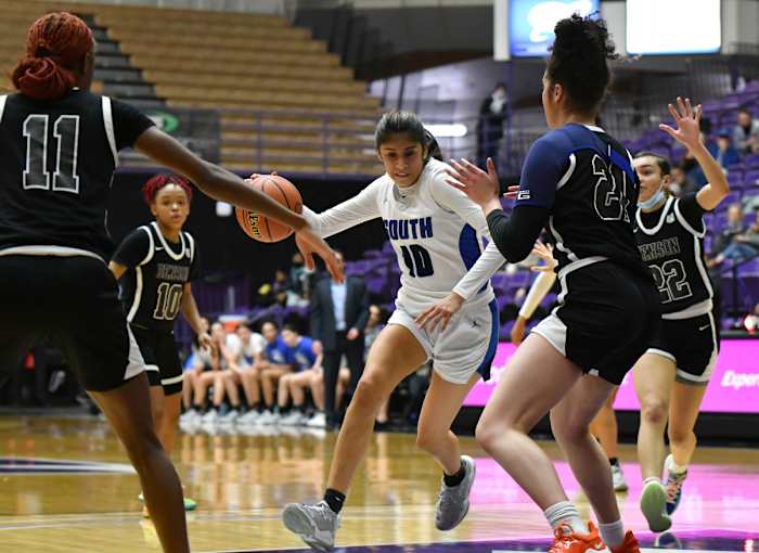 Benson South Medford girls basketball Taylor Balkom 25